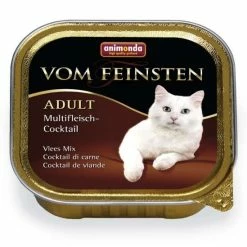 Animonda Vom Feinsten Adult-Cat Multifleisch-Cocktail 32x 100g - Premium Nassfutter für Katzen