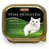 ANIMONDA Vom Feinsten Adult-Cat Nassfutter mit Pute & Kaninchen, 32 x 100g - Hochwertiges Katzenfutter