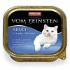 ANIMONDA Vom Feinsten Mare Katzenfutter mit Lachs & Shrimps, 32 x 100g - Premium Nassfutter für Katzen