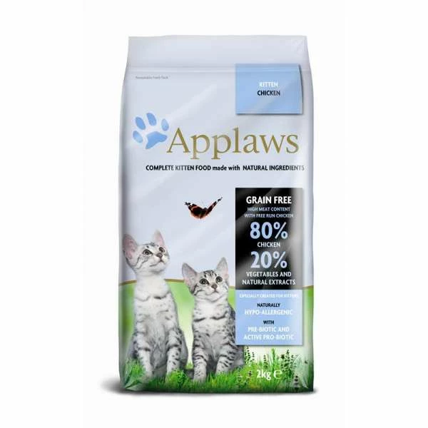 Applaws Kitten Trockenfutter mit Huhn - Natürliches Katzenfutter für junge Katzen 1 Applaws Kitten Trockenfutter mit Huhn - Natürliches Katzenfutter für junge Katzen
