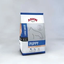 ARION Puppy Original Trockenfutter für große Rassen mit Lachs & Reis, 12 kg