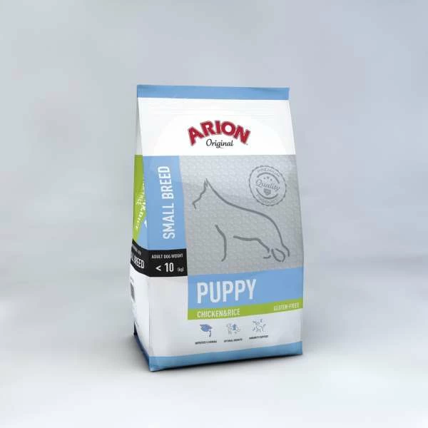 ARION Puppy Original Trockenfutter für kleine Rassen mit Huhn & Reis, 7.5 kg 1 ARION Puppy Original Trockenfutter für kleine Rassen mit Huhn & Reis, 7.5 kg
