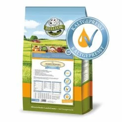 Bellfor Wiesen-Schmaus Junior | Getreidefreies Hundefutter mit Hühnerfleisch & Kartoffeln | Kaltgepresst für Welpen & Junghunde