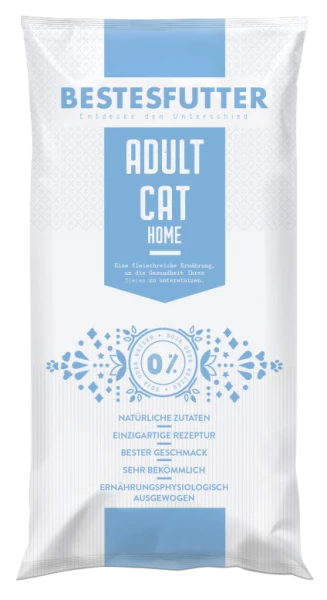 Bestesfutter Adult Cat Home - Gluten- & Getreidefreies Trockenfutter für Katzen 1 Bestesfutter Adult Cat Home - Gluten- & Getreidefreies Trockenfutter für Katzen