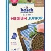 Bosch Medium Junior Trockenfutter für Hunde, 15 kg - Hochwertiges Hundefutter für mittelgroße Hunde
