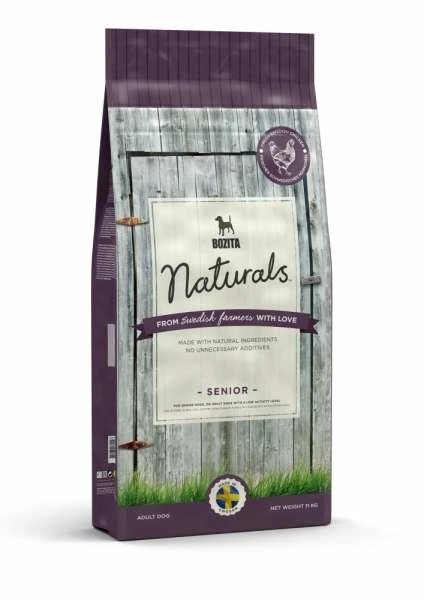 BOZITA Naturals Senior Hundefutter - Trockenfutter für ältere Hunde 1 BOZITA Naturals Senior Hundefutter - Trockenfutter für ältere Hunde