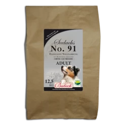 Bubeck Exzellent Nr 91 Trockenfutter für Hunde - Seelachs & Kartoffeln, getreidefrei