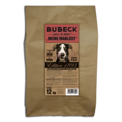 Bubeck Meine Mahlzeit | Edition 1893 | Mit Rind | Premium Trockenfutter für Hunde