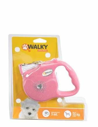 CAMON Walky Rollleine mit Strasssteinen - Elegante Hundeleine für jeden Spaziergang 1 CAMON Walky Rollleine mit Strasssteinen - Elegante Hundeleine für jeden Spaziergang