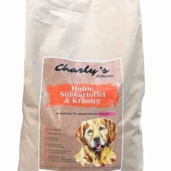 PETpoint-Charly Charlys Delicate Hundefutter mit Huhn, Süßkartoffel & Kräutern | Getreidefreies Trockenfutter
