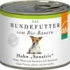 Defu Hundemenü | Mit Huhn, Karotten & Amaranth | Bio Hundefutter | Hochwertiges Nassfutter für Hunde