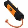 Hunter Trainer Snack Dummy Mit Seil | Orange-Schwarz | 20 Cm – Robuster Hundespielzeug für Training und Spaß