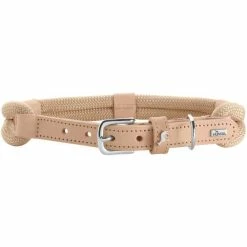 Hunter Hundehalsband Malia | Beige - Natur | Hochwertiges Halsband für Hunde | Langlebig & Stylisch