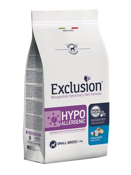 Futterglück Exclusion Hypoallergenic Trockenfutter für kleine Hunderassen | Mit Fisch & Kartoffel | 2 kg 1 Futterglück Exclusion Hypoallergenic Trockenfutter für kleine Hunderassen | Mit Fisch & Kartoffel | 2 kg