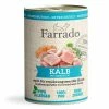 Farrado Kalb Mit Karotte | Getreidefreies Hundefutter | 6x 400g | Muskelfleischstücke In Soße