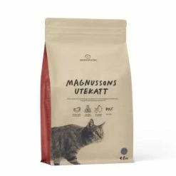 Magnusson UTTEKATT Trockenfutter für Freigänger Katzen - Hochwertiges Katzenfutter