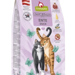 GranataPet Cat Delicatessen Trockenfutter mit Ente - Hochwertiges Katzenfutter für anspruchsvolle Katzen