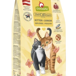 GranataPet Kitten Delicatessen Trockenfutter mit Geflügel - Hochwertiges Kittenfutter für junge Katzen