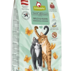 GranataPet Cat Delicatessen Trockenfutter mit Wild & Huhn - Hochwertiges Katzenfutter