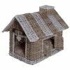 Happy-House Villa Rattan Katzenkorb | 42x62x59 cm | Gemütlicher Schlafplatz für Katzen
