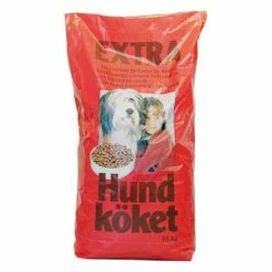 Hundköket Extra | Premium Hundefutter für Welpen und Junghunde | Hochwertige Ernährung für gesundes Wachstum