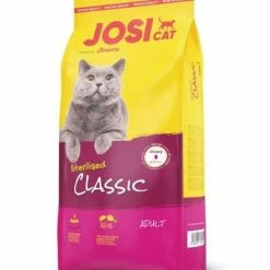 Josera Cat Sterilised Classic Trockenfutter mit Lachs | 10 Kg | Premium Katzenfutter für kastrierte Katzen