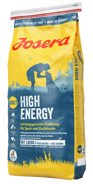 Josera High-Energy Hundefutter mit Lachs - 15 kg | Premium-Hundefutter für aktive Hunde 1 Josera High-Energy Hundefutter mit Lachs - 15 kg | Premium-Hundefutter für aktive Hunde