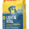Josera Light & Vital | Geflügel | Energiereduziertes Hundefutter für gesunde Ernährung