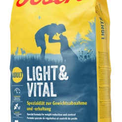 Josera Light & Vital | Geflügel | Energiereduziertes Hundefutter für gesunde Ernährung