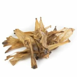 Farrado Kaninchenohren Ohne Fell | 10x 200 G Hundesnack - Natürlicher & Gesunder Hundesnack