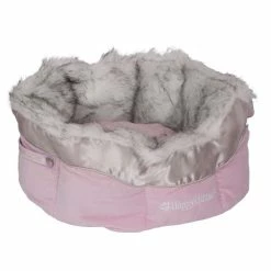 Happy-House Korb Katzenbett Rund | Kuscheliger Schlafplatz für Katzen | Katzenbedarf