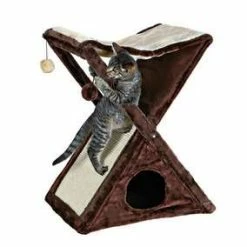 Trixie Kratzturm Miguel, 52x35cm - Hochwertiger Kratzbaum für Katzen