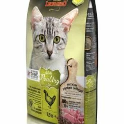 Leonardo Adult Cat Poultry GF | Getreidefreies Trockenfutter für Katzen | Hochwertiges Katzenfutter