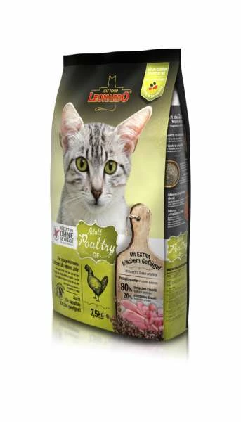 Leonardo Adult Cat Poultry GF | Getreidefreies Trockenfutter für Katzen | Hochwertiges Katzenfutter 1 Leonardo Adult Cat Poultry GF | Getreidefreies Trockenfutter für Katzen | Hochwertiges Katzenfutter