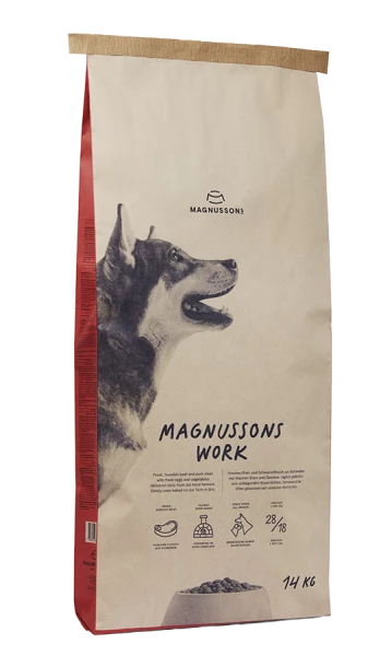 Magnusson Work Meat & Bisquit Hundefutter | 14 Kg - Hochwertiges Futter für aktive Hunde 1 Magnusson Work Meat & Bisquit Hundefutter | 14 Kg - Hochwertiges Futter für aktive Hunde