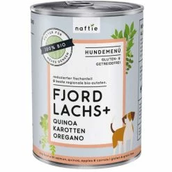 Naftie Bio Fjord Lachs+ Hundefutter - Natürliches & Nährstoffreiches Hundefutter