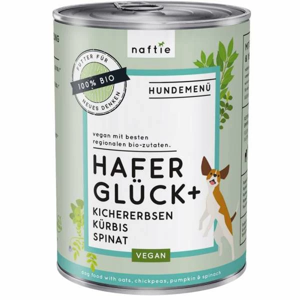 Naftie Bio Hafer Glück+ | Veganes Hundefutter | Hochwertiges Hundefutter aus Hafer | 100% Bio & Vegan 1 Naftie Bio Hafer Glück+ | Veganes Hundefutter | Hochwertiges Hundefutter aus Hafer | 100% Bio & Vegan
