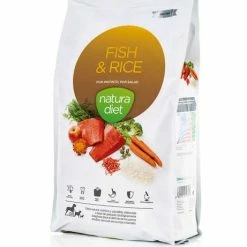 Natura Diet Mini Hundefutter mit Fisch & Reis | 3 kg Trockenfutter für kleine Hunde