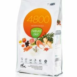 Natura Diet 4800 | 12 Kg Leistungs Hundefutter - Hochwertiges Futter für aktive Hunde