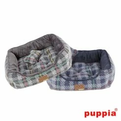 Puppia Eldric House Kuschelbett für Katzen | 49x38x18,5cm | Gemütlicher Schlafplatz
