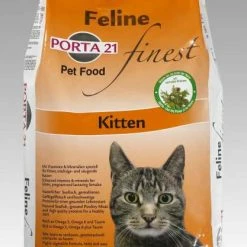 Porta21 Feline Finest Kitten Trockenfutter - Hochwertiges Kittenfutter für gesundes Wachstum