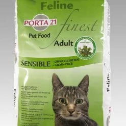Porta21 Feline Finest Sensible | Getreidefreies Trockenfutter für Katzen | Hochwertiges Katzenfutter
