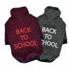 Puppia ® Back To School Hundepullover - Gemütlicher und stylischer Pullover für Hunde