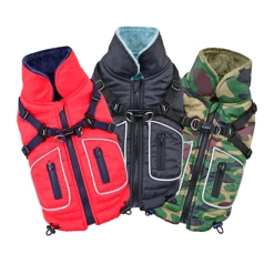 Puppia ® Pioneer Hundemantel - Wasserdichter & atmungsaktiver Hundemantel für alle Jahreszeiten