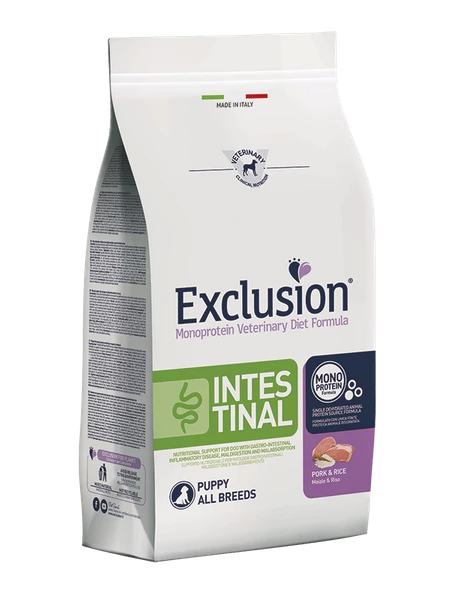 Futterglück Exclusion Intestinal Puppy Trockenfutter mit Schwein & Reis - Hypoallergenes Hundefutter für sensible Welpen 1 Futterglück Exclusion Intestinal Puppy Trockenfutter mit Schwein & Reis - Hypoallergenes Hundefutter für sensible Welpen