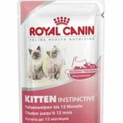 ROYAL CANIN Kitten Instinctive in Soße | 12x85g - Hochwertiges Nassfutter für Kätzchen