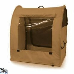 Sturdi Habitat Show Shelter Euro Single | Mit Vinyl-Rückwand | Ideal für Ausstellungen und Transport