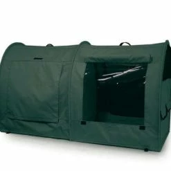 Sturdi Habitat | Evergreen - Premium Katzentransportbox für Ausstellungen und Reisen