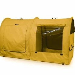 Sturdi Habitat | Gelb – Robuster Katzentransport für Ausstellungen und Reisen