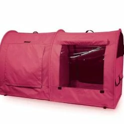 Sturdi Habitat | Hot-pink – Robuster Katzentransport für Ausstellungen und Reisen